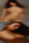 Horny woman touch