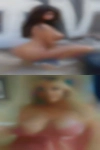Woman looking bareback with men